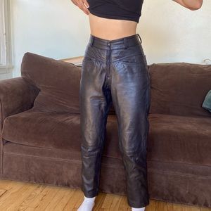 Spanish Leather Pants